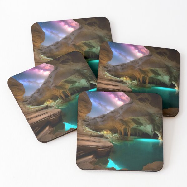 Item preview, Twilight Cavern Reflections - Crystal Caverns Collection designed and sold by SpacePrintss.