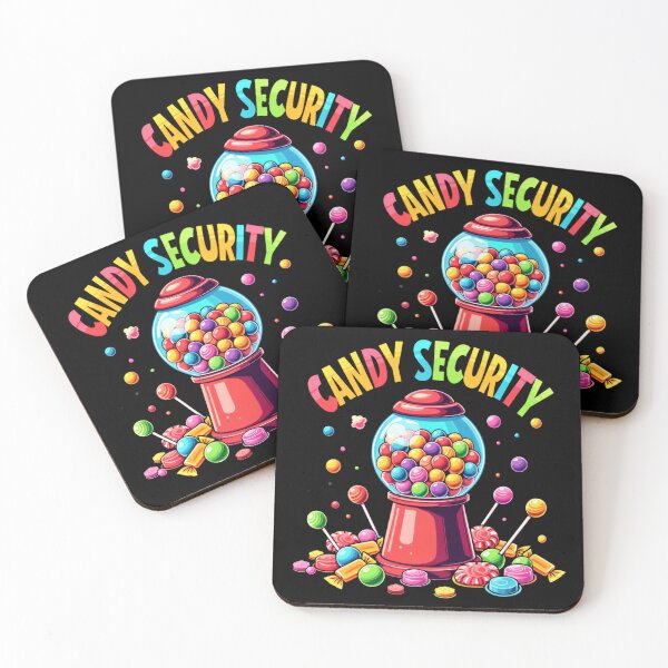 Item preview, Candy Security Funny Gumball Machine Candyland designed and sold by ArtFromBeyond.