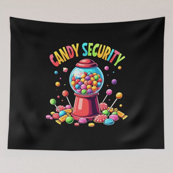 Item preview, Candy Security Funny Gumball Machine Candyland designed and sold by ArtFromBeyond.