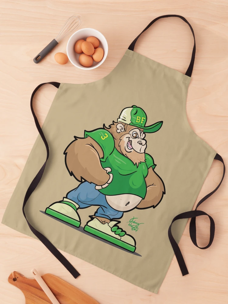 Thumbnail 1 of 6, Apron, Big Foot Rapper designed and sold by JohnnyPraize.