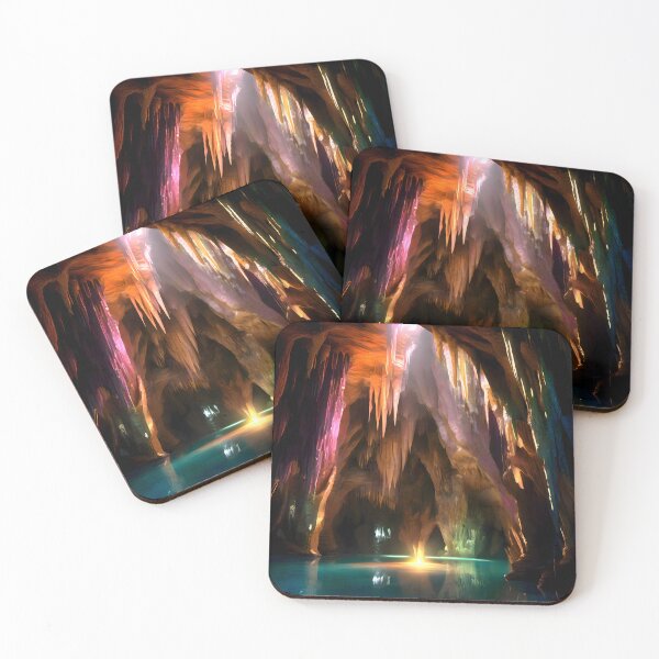 Item preview, Celestial Crystal Vault - Crystal Caverns Collection designed and sold by SpacePrintss.