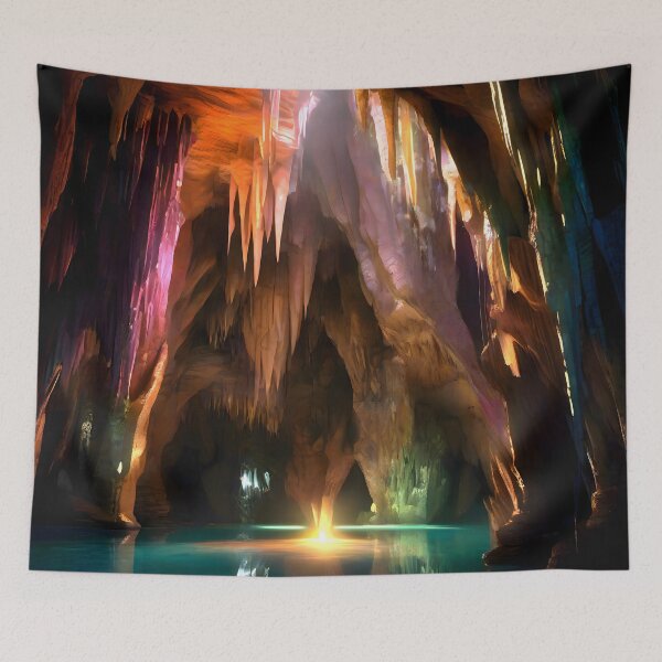 Item preview, Celestial Crystal Vault - Crystal Caverns Collection designed and sold by SpacePrintss.