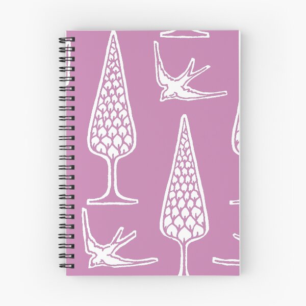 Item preview, Topiary & Birds- blossom pink designed and sold by HausHatfield.
