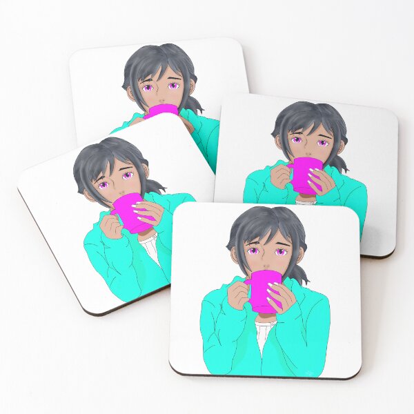 Item preview, Coffee Break (Teal) designed and sold by RobsArtwork.