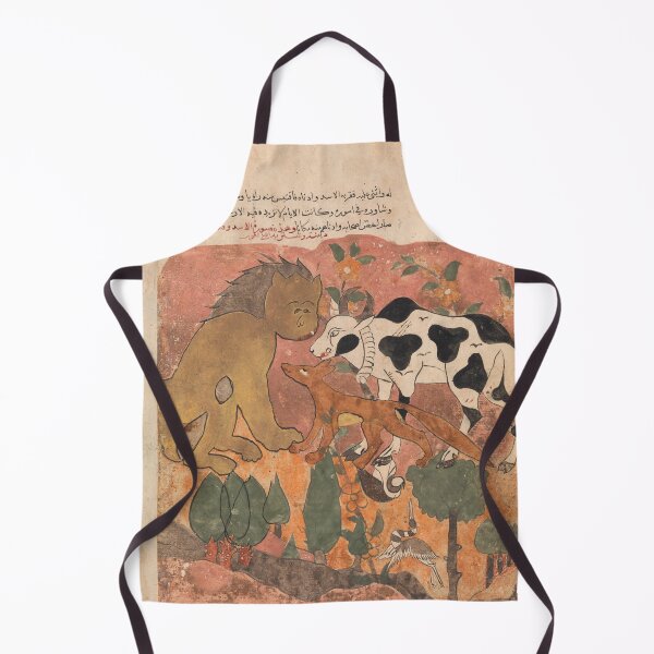 Item preview, The Lion King Receives the Ox, Shanzabeh - Kalila and Dimna, Unknown artist, ca. 1310 designed and sold by A APART T.