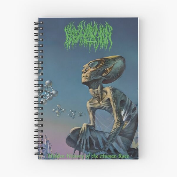 Item preview, HIDDEN HISTORY OF THE < HUMAN RACE, Death metal designed and sold by MetalRockProg.