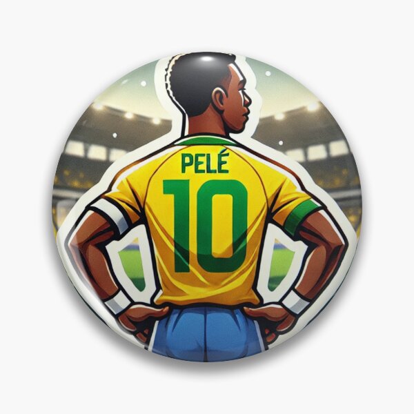 Item preview, Pele Soccer Brazil Star Sticker designed and sold by Ultras Nation.