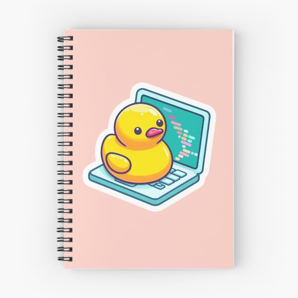 Item preview, Rubber Duck Programmer Debugging designed and sold by StylishDesigns_ByJohn.