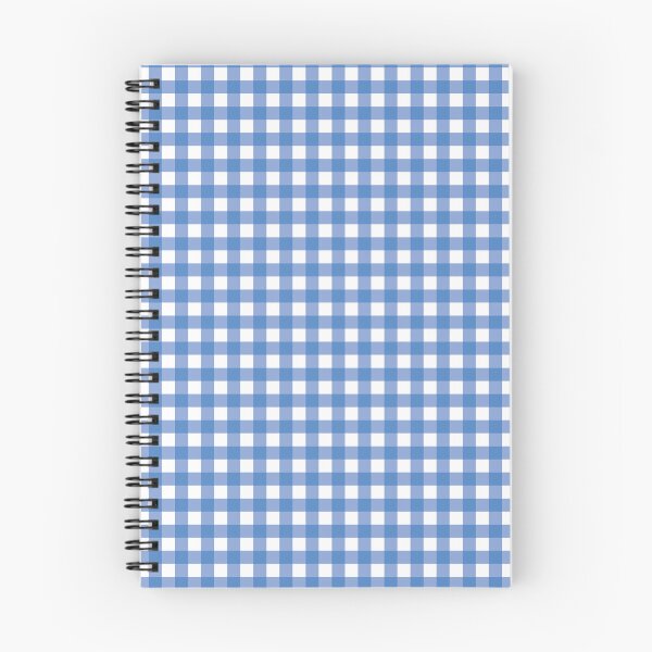 Item preview, Blue Gingham in Classic White Checkered designed and sold by ModdiesColors.