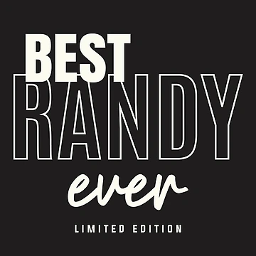 Artwork thumbnail, Best Randy Ever Personalized Name Randy by cidolopez