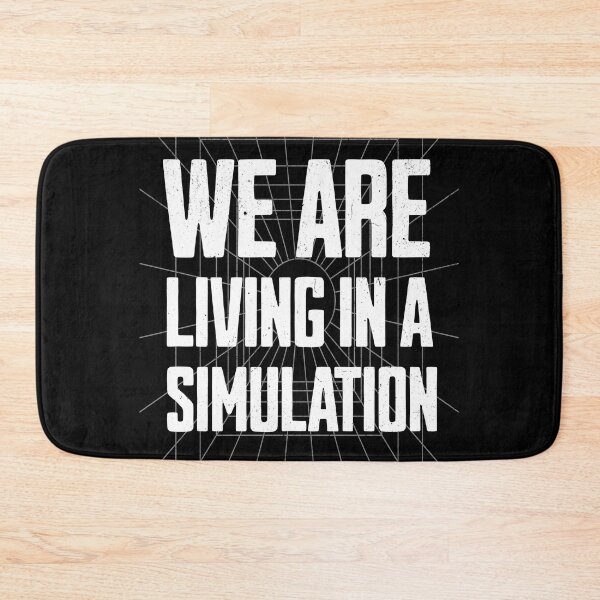 Item preview, We Are Living in a Simulation designed and sold by Wild-Neptune.