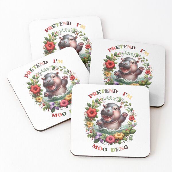 Item preview, Pretend I'm Moo Deng Cute Hippo Lover designed and sold by IT-Express.