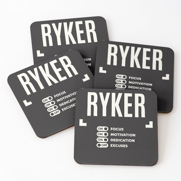 Item preview, Ryker Focus and Motivation - Personalized Name Ryker designed and sold by cidolopez.