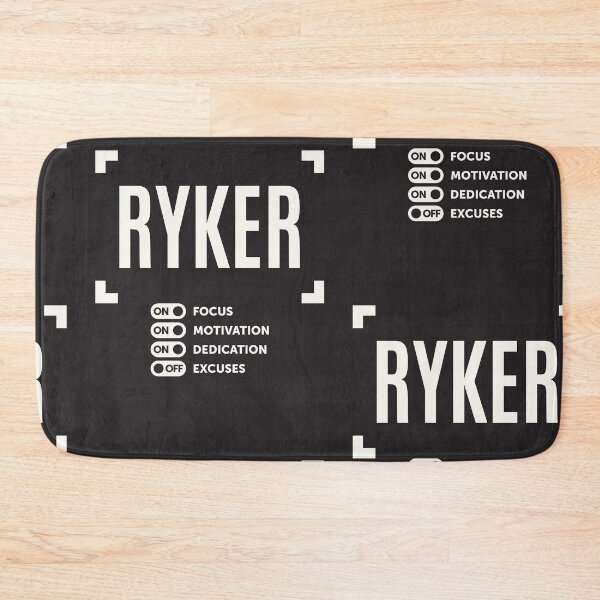 Item preview, Ryker Focus and Motivation - Personalized Name Ryker designed and sold by cidolopez.