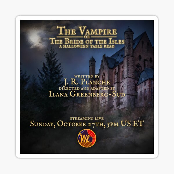 The Vampire Poster (2024) Sticker