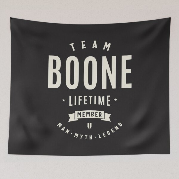 Item preview, Team Boone Lifetime Member Funny Name Boone designed and sold by cidolopez.
