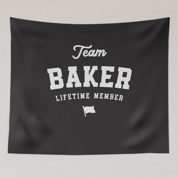 Item preview, Team Baker Lifetime Member Funny Name Baker designed and sold by cidolopez.