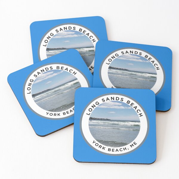 Item preview, Long Sands Beach and Nubble Lighthouse - York Beach, ME - Cape Neddick designed and sold by SAMJA-Art.
