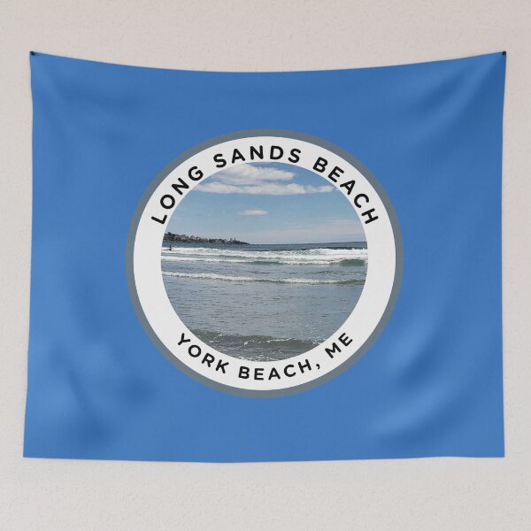Item preview, Long Sands Beach and Nubble Lighthouse - York Beach, ME - Cape Neddick designed and sold by SAMJA-Art.