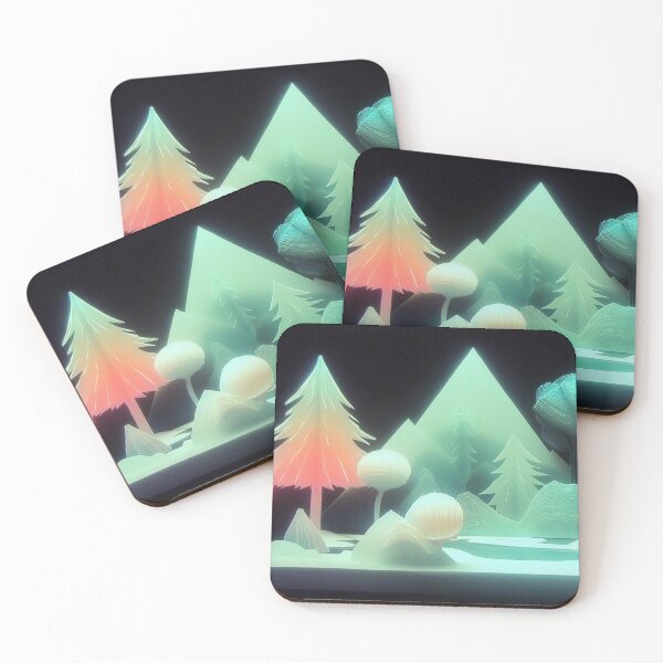 Item preview, Paper Pine Panorama designed and sold by CHCOfficial.