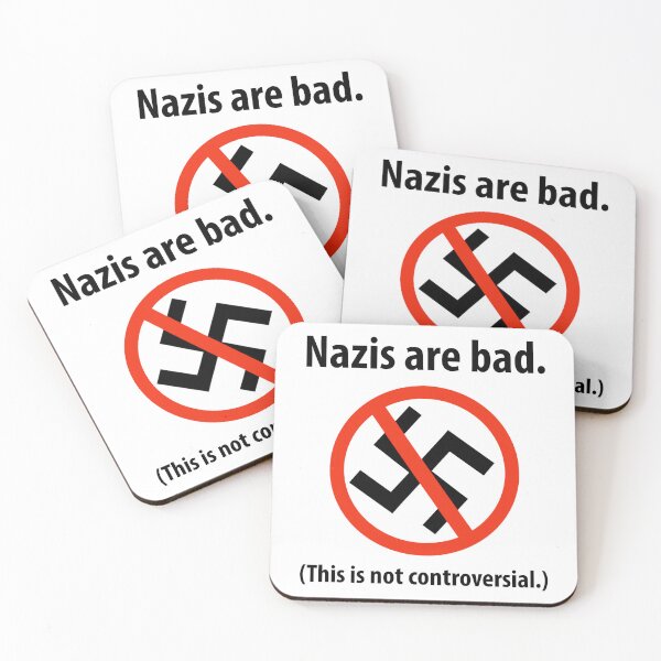 Item preview, Nazis are bad.  designed and sold by Rachel the Artist .