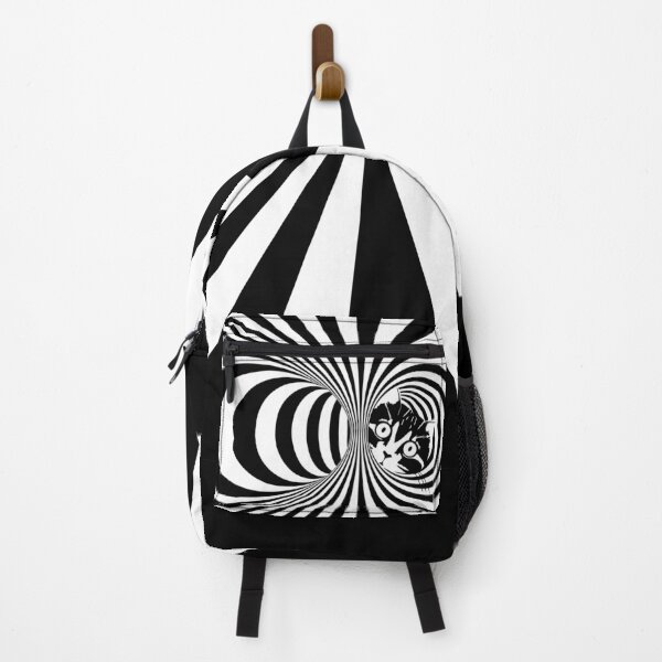 Item preview, optical illusion with kitten, black and white designed and sold by memendesign.