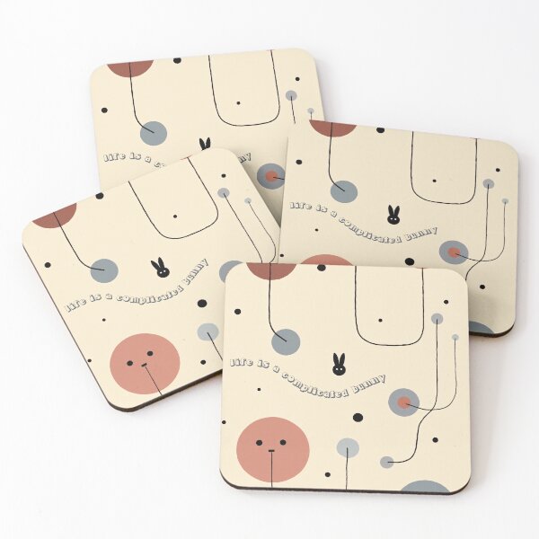 Item preview, "Life is a complicated bunny" designed and sold by Tecno-Art-Land.