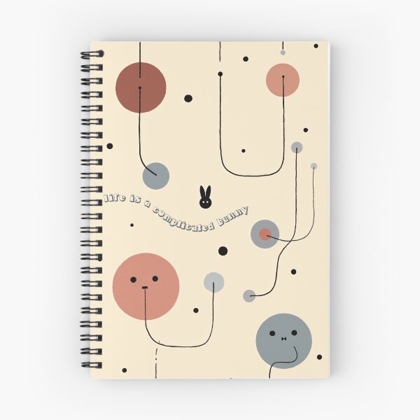 Item preview, "Life is a complicated bunny" designed and sold by Tecno-Art-Land.