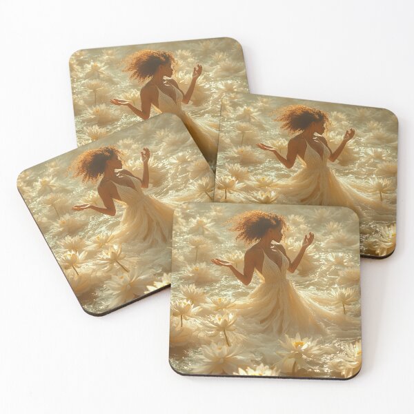 Item preview, Graceful Elegance Amidst Lotus Blossoms designed and sold by regalaibylondon.