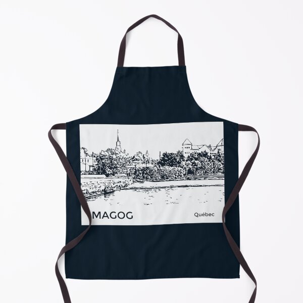 Item preview, Magog Québec designed and sold by Lakeric Cityscapes.