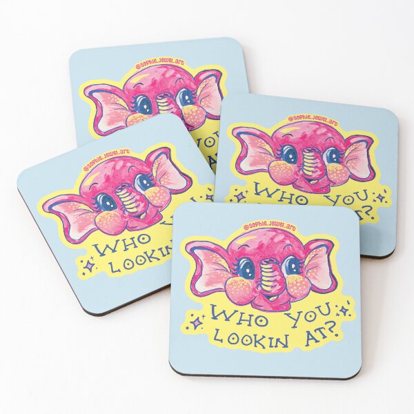 Item preview, Sassy Pink Elephant designed and sold by SophieJewel.