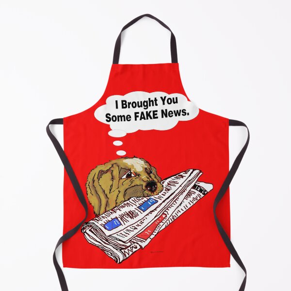 Item preview, Fake News Delivery Dog designed and sold by kristalcurt.