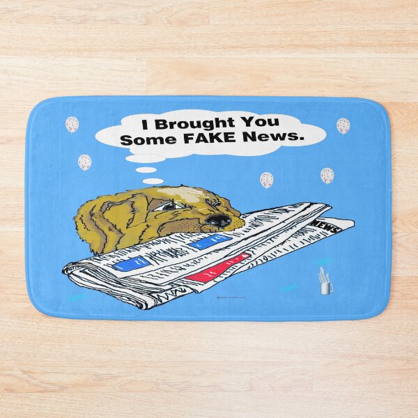 Item preview, Fake News Delivery Dog designed and sold by kristalcurt.
