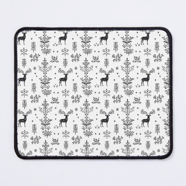Item preview, Folklore Nature Nordic Reindeer Pattern designed and sold by north-sky.