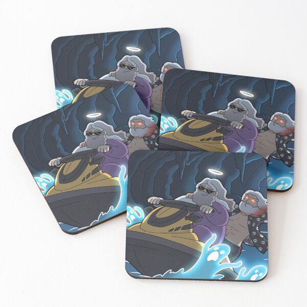 Item preview, God and Hades on the River Styx designed and sold by CactusFaceMerch.