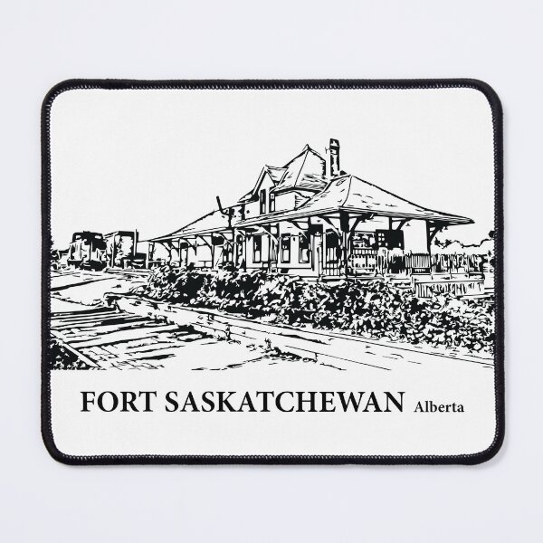 Artikelvorschau, Fort Saskatchewan Alberta entworfen und verkauft von Lakeric Cityscapes.
