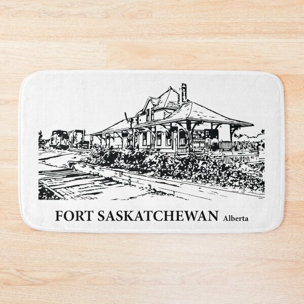 Artikelvorschau, Fort Saskatchewan Alberta entworfen und verkauft von Lakeric Cityscapes.