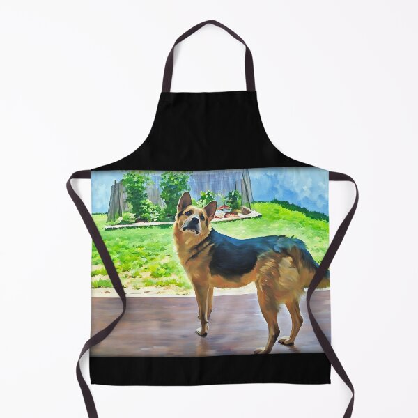 Item preview, German Shepheard In The Garden designed and sold by PandLcreations.