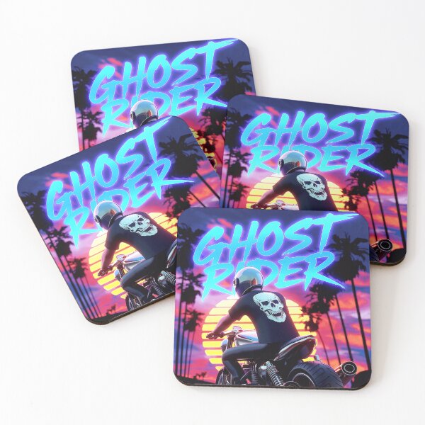 Item preview, Neon Ghost Rider: Sunset Chase designed and sold by Exodoi.