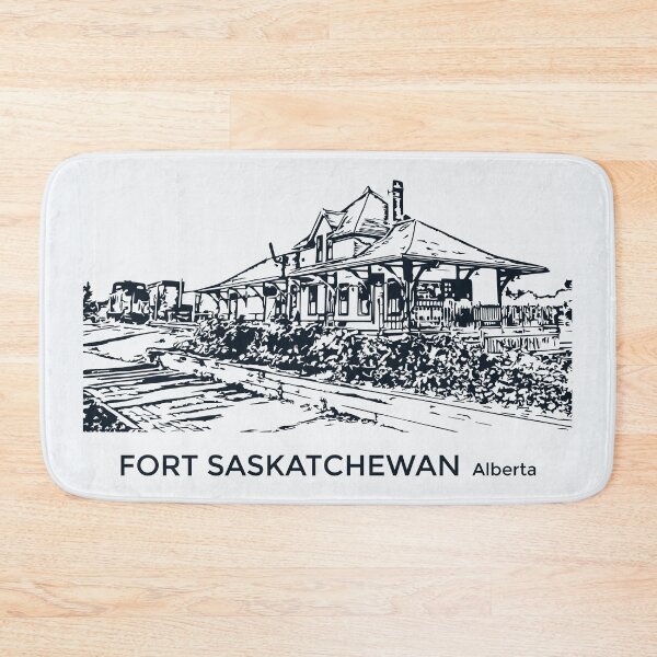 Artikelvorschau, Fort Saskatchewan Alberta entworfen und verkauft von Lakeric Cityscapes.