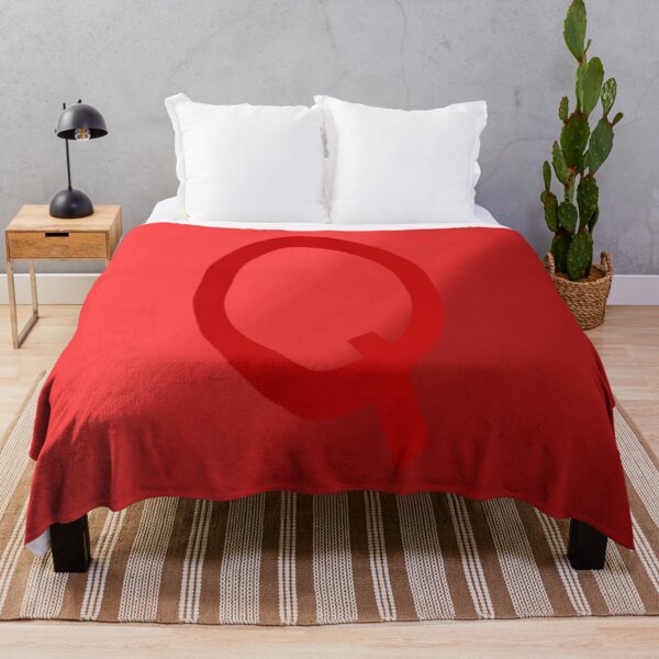 Item preview, Red Q with Gradient Background designed and sold by MusicQueen17.