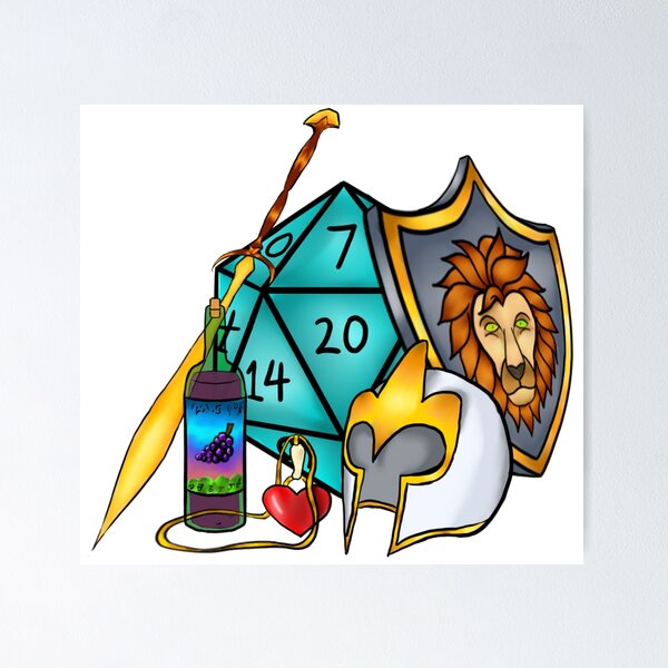 Item preview, Paladin class D20 - Tabletop designed and sold by ClericOfDeath.