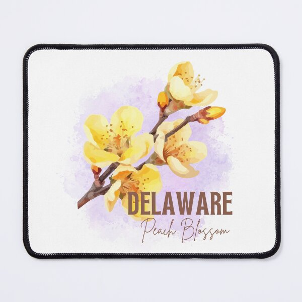 Item preview, Delaware State Flower Peach Blossom Classic T-shirt Sticker designed and sold by ThinkNature!.
