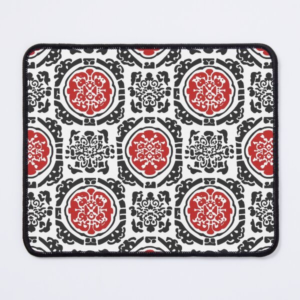 Item preview, Traditional Chinese-Style Pattern - Red and Black designed and sold by north-sky.