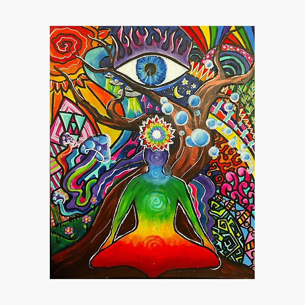 Item preview, Balance Psychedelic Tree designed and sold by nikianarchy.