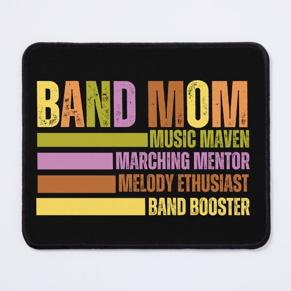 Item preview, Colorful Distressed Band Mom Design designed and sold by AlienOccupation.