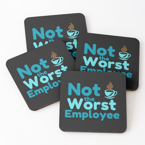 Item preview, Funny Not The Worst Employee designed and sold by AlienOccupation.