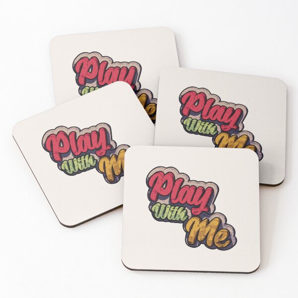 Item preview, Fun Retro Style Play With Me Typography designed and sold by trepiu.