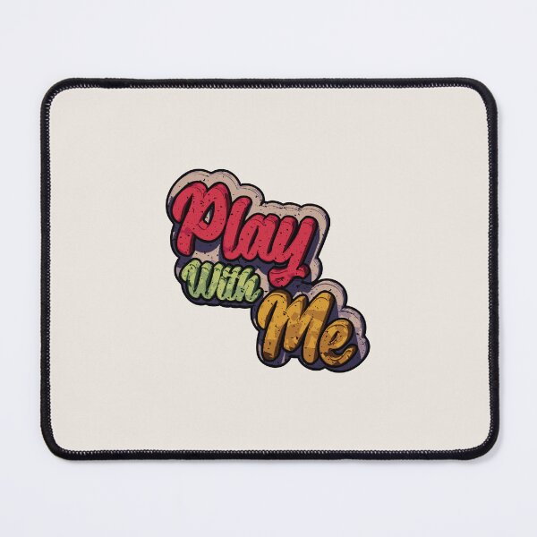 Item preview, Fun Retro Style Play With Me Typography designed and sold by trepiu.