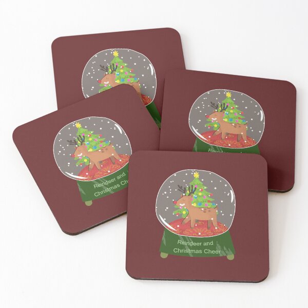 Item preview, Reindeer and Christmas Cheer! designed and sold by ArtitudePrintLb.